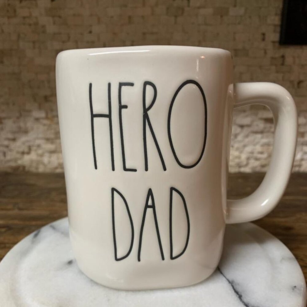 "HERO DAD" Rae Dunn Mug